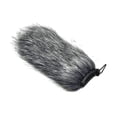 thumbnail image 2 of Cubierta de micrófono de muff de viento de Mic Deadcat con escudo de viento portátil de micrófono suave portátil portátil para una entrevista al aire 16 cm, 2 of 10