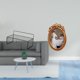 thumbnail image 2 of Elegante Organizador De Pared De Alambre De Metal Y Marco De Fotos Decorativo De Resina Para Cocina, Baño, Sala De Estar, Oficina, Dormitorio, Mostrador, Almacenamiento., 2 of 8
