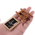 thumbnail image 4 of yotijay 1/12 Miniature Blackboard Chalkboard Classing Room with Stand Furniture Creative, 4 of 8