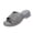 Gray, variant on High Arch wedge sandals for women Open Toe Slide wedge Platform Mid Heel Platform Arch Support wedge sandals