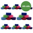 thumbnail image 3 of CoFlex Latex Self-Adherent Cohesive Bandage Multi-color NonSterile 1.5" x 5 Yd 48 Ct, 3 of 8