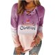thumbnail image 2 of Puntoco moda mujer verano cuello en V sin mangas a rayas Casual Tank top blusa Puntoco Puntoco-6039, 2 of 5