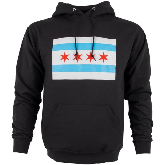 Fox Outdoor 64-8501 XXL City of Chicago Flag Men's Pullover Hoodies