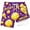 C75/Purple71, variant on Rggeeun Boys Child Swimsuit Set Cute Striped Pattern Elastic High Waist with Adjustable Tie Wide Leg Knee Length Swim Trunks for Summer Beach Play Graceful Beachwear,Black,3-4 Years