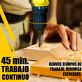 thumbnail image 4 of Taladro Desatornillador Inhalambrico 260w 1500 Rpm Kit Amarillo, 4 of 4