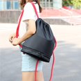 thumbnail image 5 of Bolsa de gimnasio con cordón Zulema negro 30x18x39cm, 5 of 5
