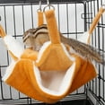 thumbnail image 3 of AURORA TRADE Small Pet Cage Hammock, Warm Plush Multi-layer Hanging Hammock Cage Accessories for Parrot Sugar Glider Ferret Squirrel Hamster Rat Hideout Playing Sleeping, 3 of 7