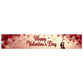 thumbnail image 5 of LUUFILx Valentine's Day Decoration Romantic Rose Heart Banner for Party Supplies Photography Backdrop Celebration Props Background Decor, 5 of 8