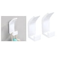 thumbnail image 4 of 2 Paquetes de Ganchos Adhesivos, Ganchos para Colgar en La Pared, Ganchos para Toallas, Ganchos Resistentes para Colgar en El Baño, , Cocina, Pue - Blanco Sunnimix Perchero adhesivo para perchero, 4 of 8