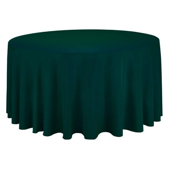 Tablecloth Round 90 Inch Green