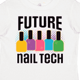 thumbnail image 4 of Inktastic Future Nail Tech Girls Toddler T-Shirt, 4 of 5