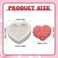 thumbnail image 4 of Cookie Cutter Set Rose Flower Silicone Mother'S Day Fondant Valentines Wedding Cake Heart Candy Silicone Mould for Baking Tools Biscuit Mold,Baking Cutter,Pastry Mold,Dough Cutter,Stainless Steel Coo, 4 of 5