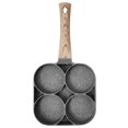 thumbnail image 5 of Non-Stick Four-Hole Frying Pan with Flat Bottom for Simultaneous Egg/Pancake Cooking, Versatile Breakfast & Steak Pan Suitable for Gas Stoves, Efficient Multi-Cooking Tool, Stylish Gift Option,FCM, 5 of 5