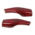thumbnail image 2 of Steering Wheel Gear Shift Cover, Column Gear Shift Cover Real Carbon Fiber Steering Wheel Lever Cover Replacement for   Y, 2 of 7