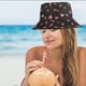 thumbnail image 2 of Sombrero de pescador elegante, decorativo, con protección solar, de algodón, para exteriores y verano., 2 of 5