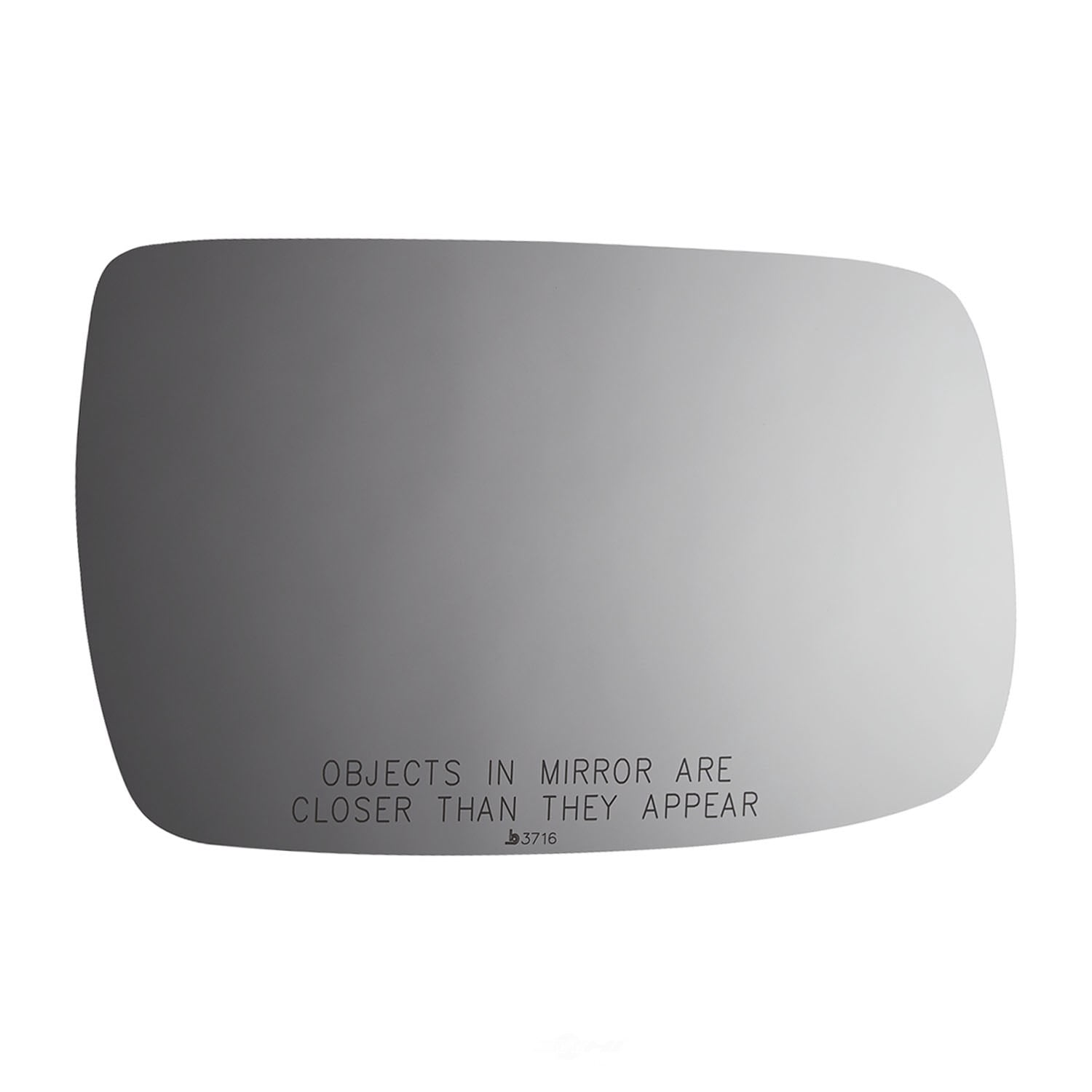 Burco Side View Mirror Replacement Glass - Clear Glass - 3716