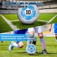 thumbnail image 2 of relayinert Unique Appearance PU Soccer Ball For Training Match Widely Size 5 Machine-Stitched Football Training blue, 2 of 4