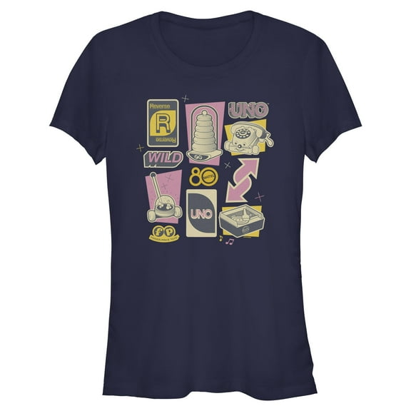 Juniors Mattel Wild Games Classic Icons T Shirt