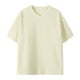 thumbnail image 2 of pstuiky camisetas para hombre, Camisa informal de manga corta holgada con cuello redondo y dos capas de color liso para hombre camisas casuales para hombre xxl, 2 of 7