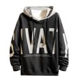 thumbnail image 1 of Abrigo de suéter con estampado de letras grandes con capucha de otoño/invierno para hombre Pompotops oipoqjl16128, 1 of 4