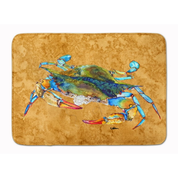 Crab Machine Washable Memory Foam Mat