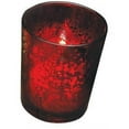 thumbnail image 1 of Biedermann & Sons HJ187RD-4 Rustic Red Glass Votive Holder - Set of 4, 1 of 1