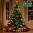 thumbnail image 3 of NWOKYZGH Christmas Glass Balls Multi Colors Included with Loop Set Festival Home Party Decors Xmas Tree Hanging Pendant 24PC 2.3In, 3 of 5