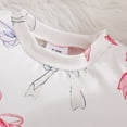 thumbnail image 6 of KEXE Girls Toddler Clothes Baby Girl Clothes 12-18 Months Toddler Baby Girls Summer Clothes Short Sleeve T-Shirt Tops Short Sets Cute Outfits, 6 of 8