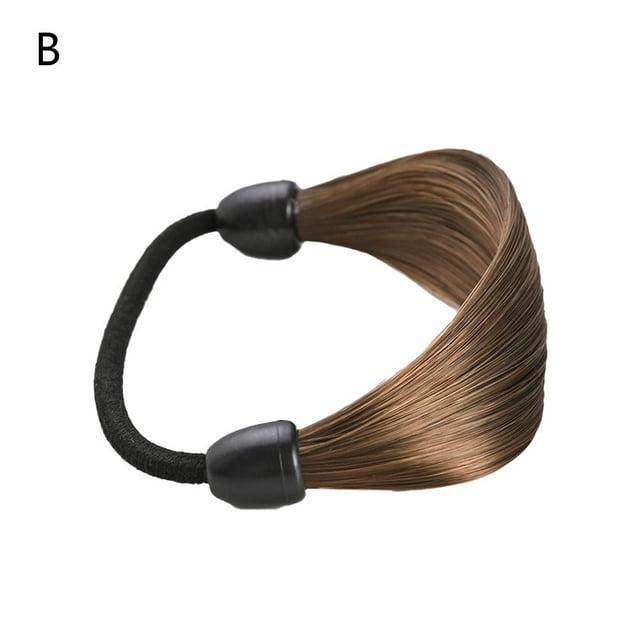 Bandeau Perruque Simple Femmes Filles Perruque Droite Élastique Cheveux H7X5 Bandeau B9D6--