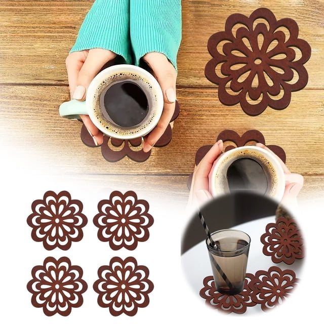 TIMIFIS Placemats Decor with Exquisite Wooden Pattern - The Must-Have for Stylish Place Mats