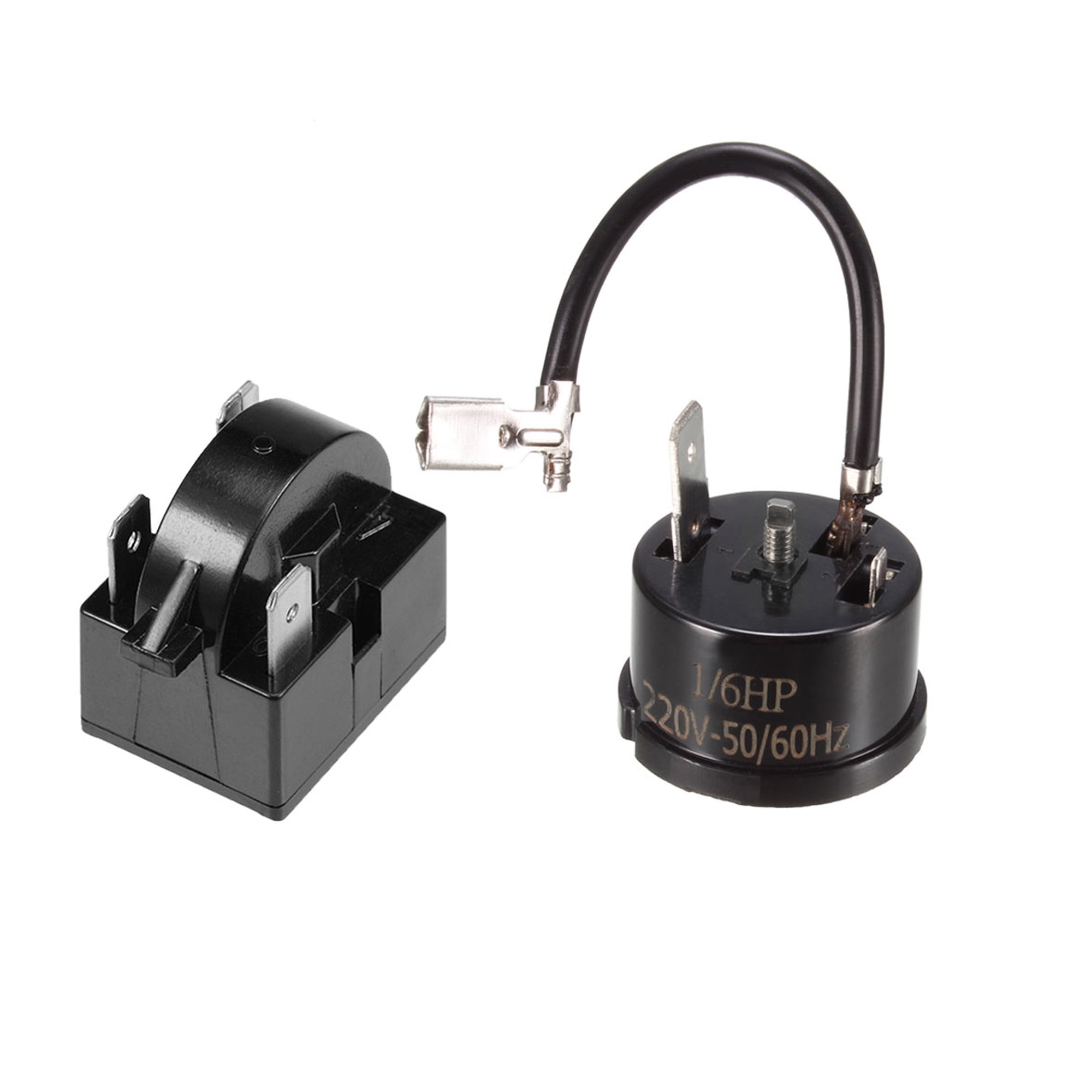 Refrigerator PTC Starter Relay 33 Ohm 3 Pin Compressor Thermal Overload