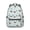Pug and Chevron, variant on Dachshund Costume and Bone Backpack for School, Cute School Bag with Adjustable Shoulder Straps and Padded Back, 15.3"x11"x7.1"