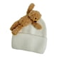 thumbnail image 5 of Gorro de invierno suave y ligero, accesorio para la cabeza, informal, cortavientos, tipo boina. Blanco, 5 of 8