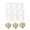 6 consecutive four, variant on 2pcs Fondant Impressions Mats Pastries Flower/ Pattern Lace Mat Chocolate Silicone for Cake Decorating