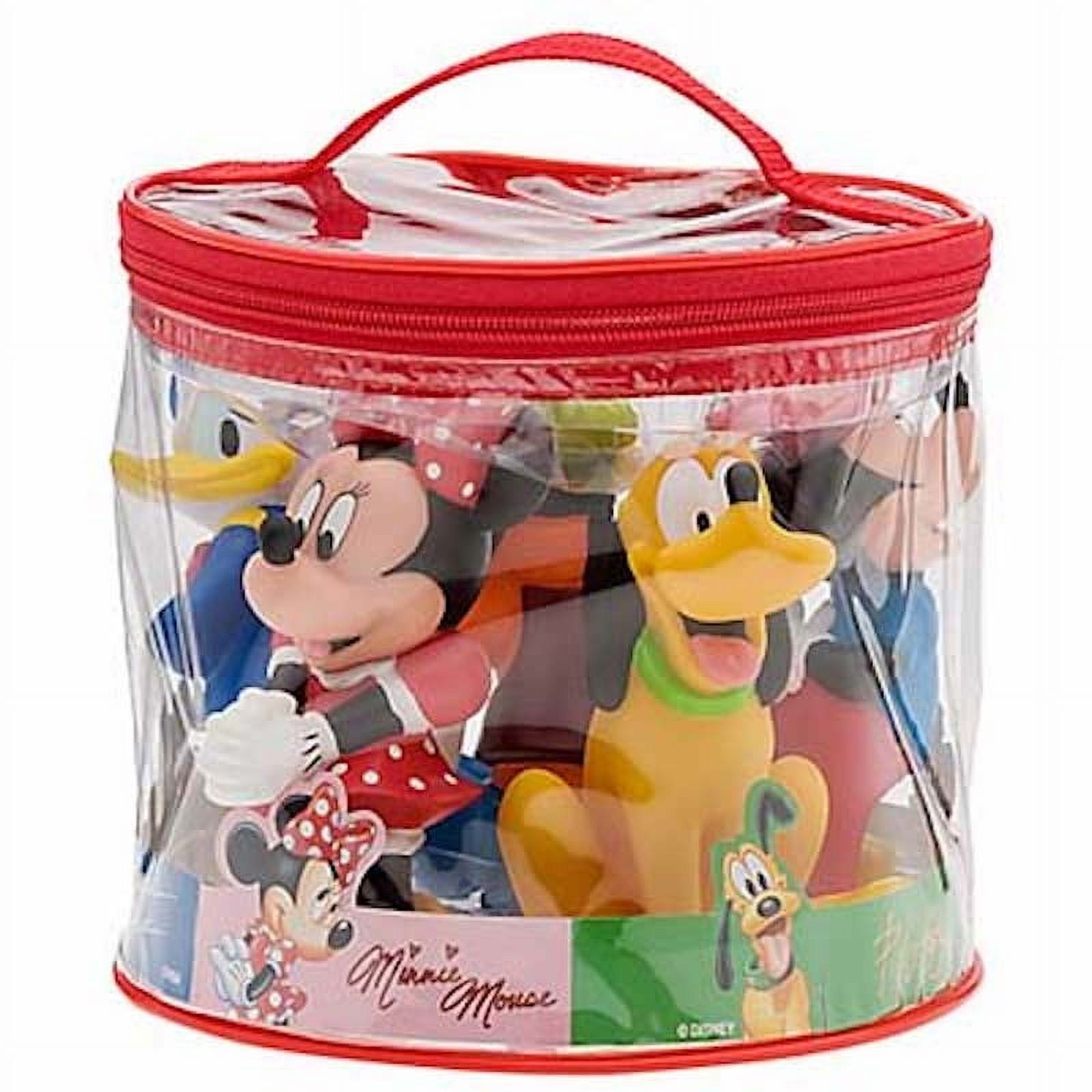 disney parks junior mickey and friends squeeze bath toy set new with  plastic bag - Walmart.com