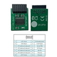 thumbnail image 5 of TPM 14Pin Trusted Platform Module Computer Adapter TPM2.0 Security Module Adapter for 590 B560 H510 Z490 B460 H410 Z390, 5 of 9