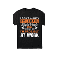 thumbnail image 2 of Men's "I DON'T ALWAYS TOLERATE STUPID PEOPLE" Graphic Tee Black, 2 of 7