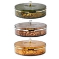thumbnail image 3 of maskred Stylish Fruit Plate Tray Convenient Storage For Easy Cleaning Multipurpose Safe To Fruit Box green, 3 of 6