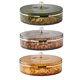 thumbnail image 3 of Inteprter Bandeja para platos de frutas, almacenamiento práctico multiusos con elegante caja fuerte para frutas, fácil de limpiar Organizadores de utensilios de cocina gris, 3 of 6