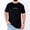 Black-24, variant on Men's 100% Cotton Retro Siamese Cat Dad Pattern T-Shirt - Retro 'Best Cat Dad' Print, Short Sleeve Casual Shirt, Pet Lover Gift, Exclusive Gift for Cat Dads, gifts for him
