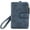 Blue, variant on Womens Small Leather Wallet, RFID Bifold Ladies Wristlet with Card Slots id Window Zipper Coin Purse