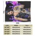 thumbnail image 2 of Rhea Ripley Blanket, Super Soft Throw Blanket, Cozy Flannel Blankets For Boys Girls, Warm Blankets For Couch Sofa Bed, 50"X40", 2 of 9