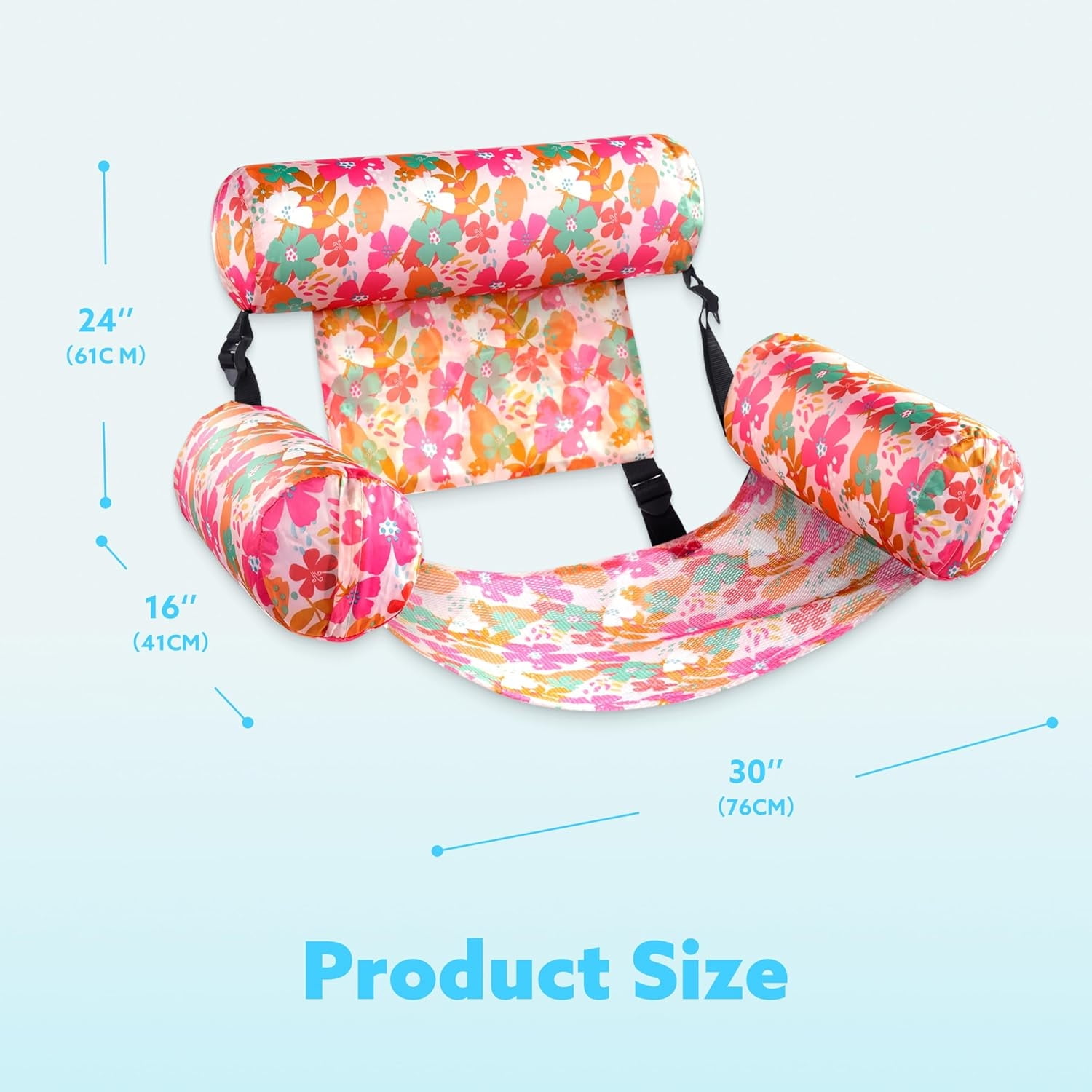 Joyfy Inflatable Pool Float for Adults,2 Packs Blow up Pool Noodles Chair for Summer Outdoor Beach Party,Inflatable Pool Lounge ,Water Floating Pool Chair