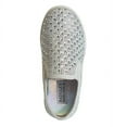 thumbnail image 6 of Badgley Mischka Girls Slip On Rhynestones Sneakers. (Little Girls/Big Girls) - White, 3, 6 of 7