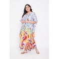 thumbnail image 4 of Long Plus Size Caftan Dress for Women Long Maxi Kaftans for Ladies Loose Casual Sleepwear Evening Gown Online, 4 of 6