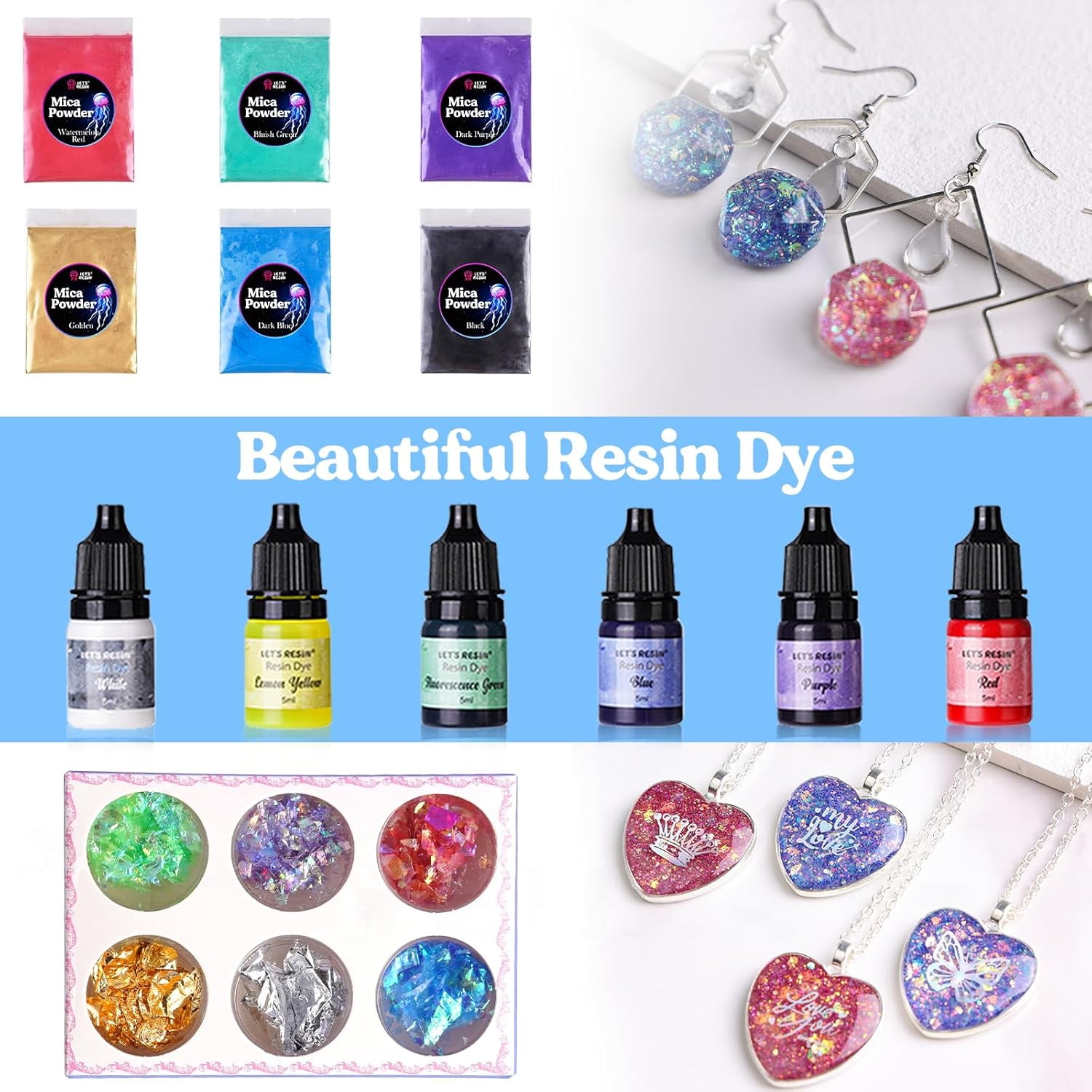 LET'S RESIN 1 Gallon Epoxy Kit - Crystal Clear, No Bubble, Low Odor for Art, Jewelry, River Tables
