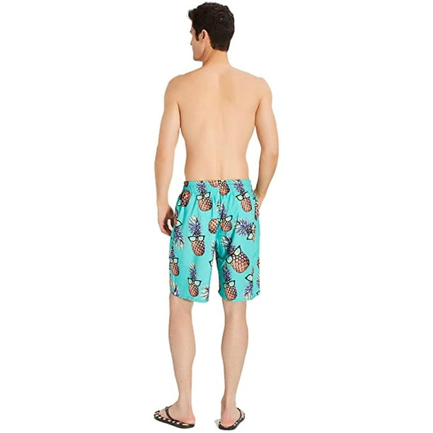 Pineapple swim trunks best sale walmart
