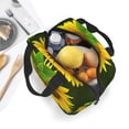 thumbnail image 5 of KLL Sunflower3 Print Insulated Lunch Bag Women, Reusable Cute Tote Lunch Box for Adult & Men, Leakproof Cooler Lunch Bags for Work Office Travel Picnic, 5 of 5