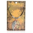 thumbnail image 2 of Yinanstore 4xVintage Steampunk Angle Wing & Gear Pendant Necklace With Leather Rope Chain 4 Pcs, 2 of 6