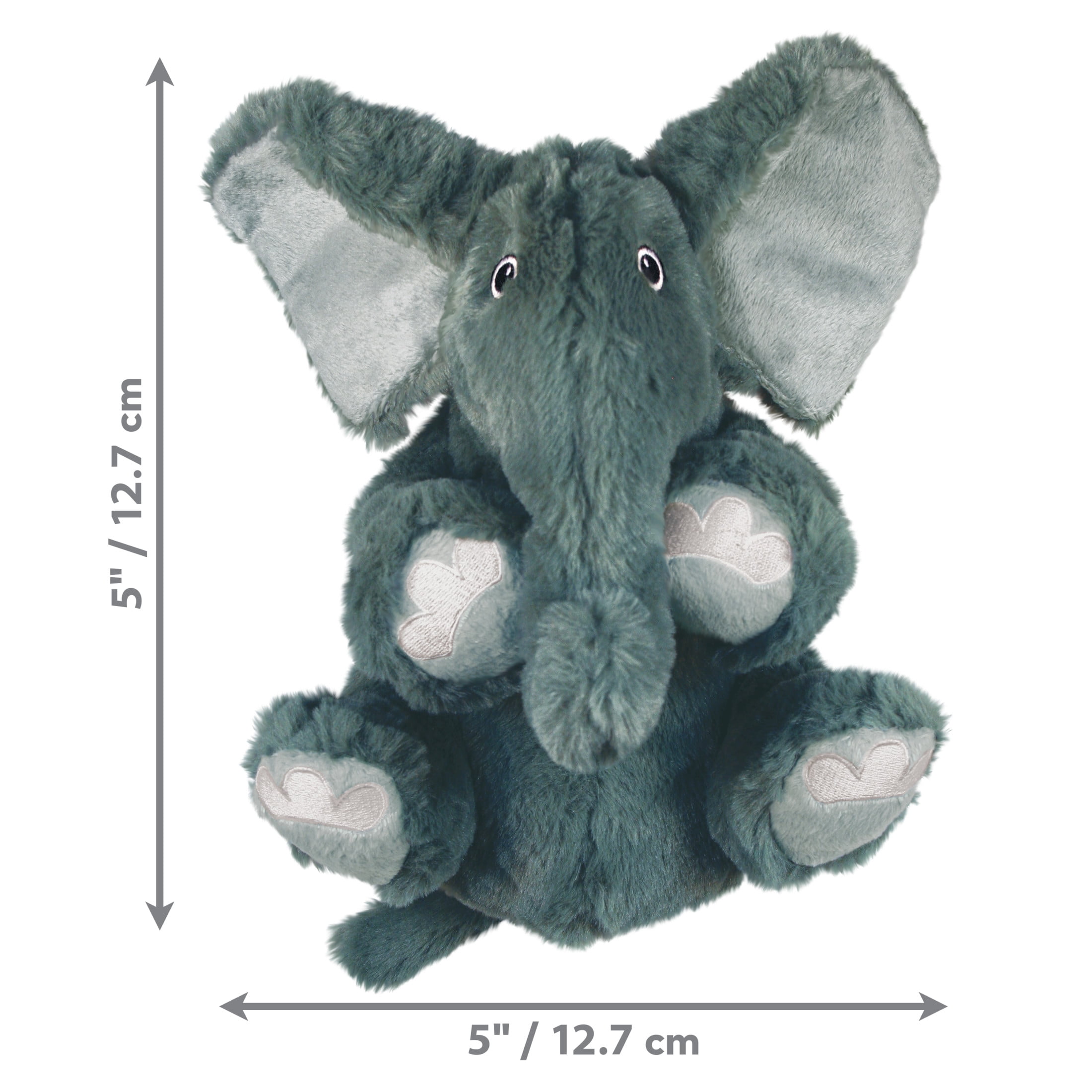 KONG® Comfort Kiddos Dog Toy, Removable Squeaker, Elephant, Extra Small